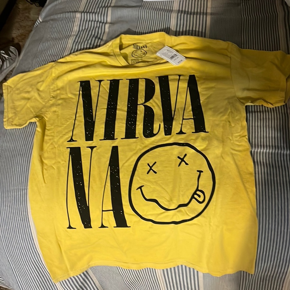 Nirvana T-Shirt men’s or women’s sizeM/L 100% cotton